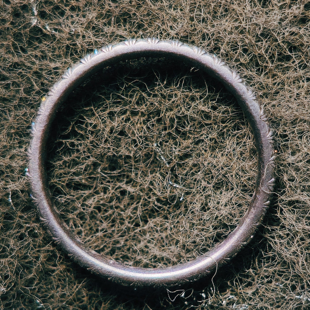 Andrea Capello Diamond Tantalum Eternity Ring