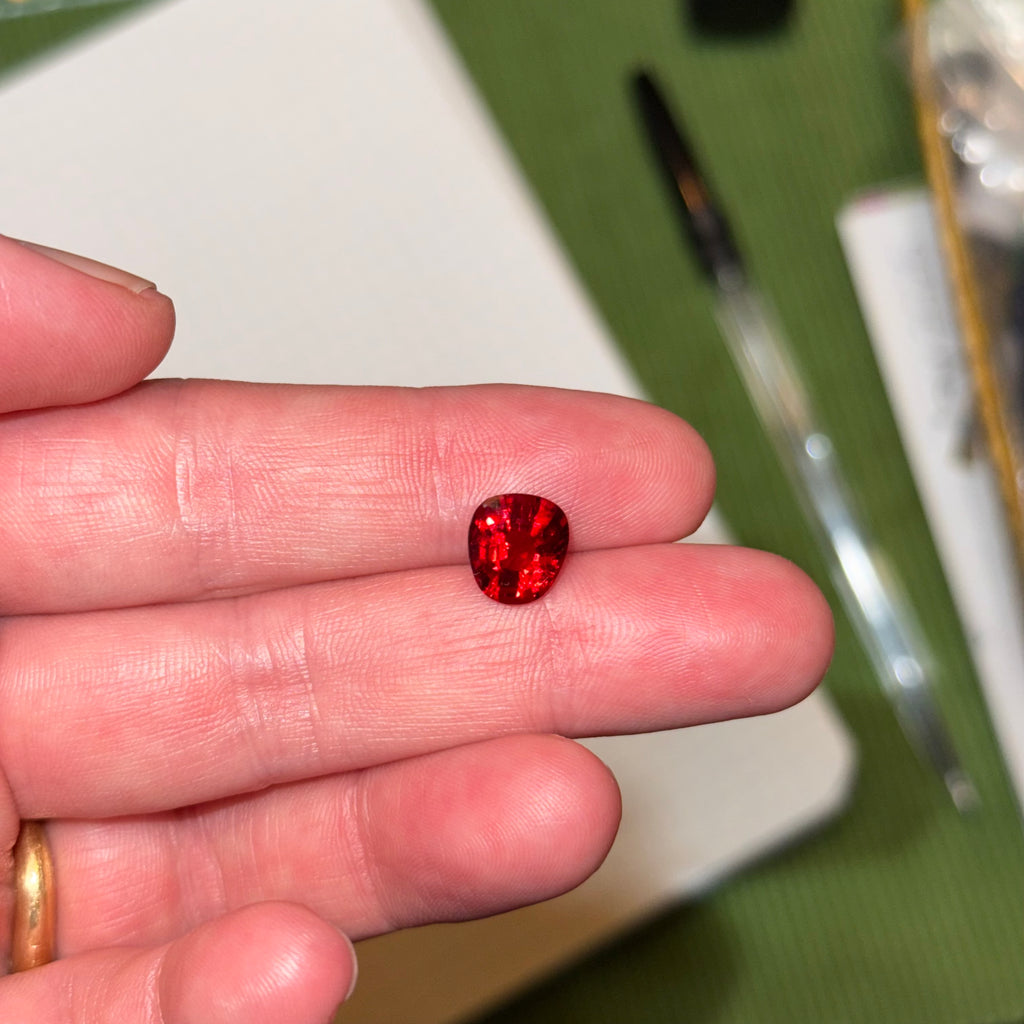 Burmese Red Spinel