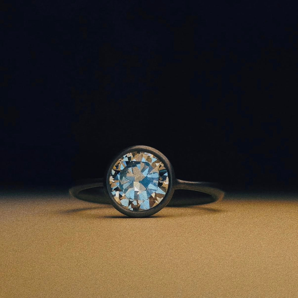 Andrea Capello Tantalum Diamond Ring