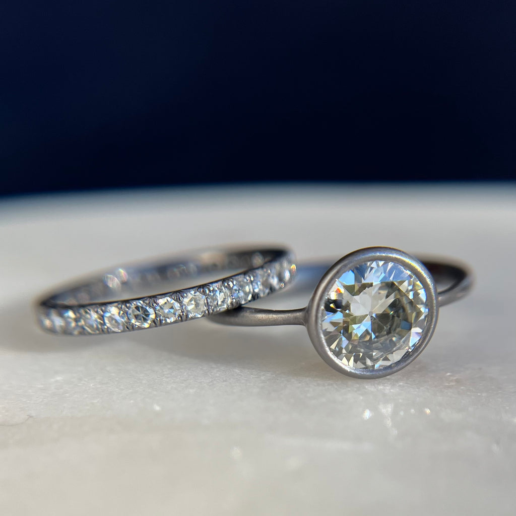 Andrea Capello Tantalum Diamond Ring
