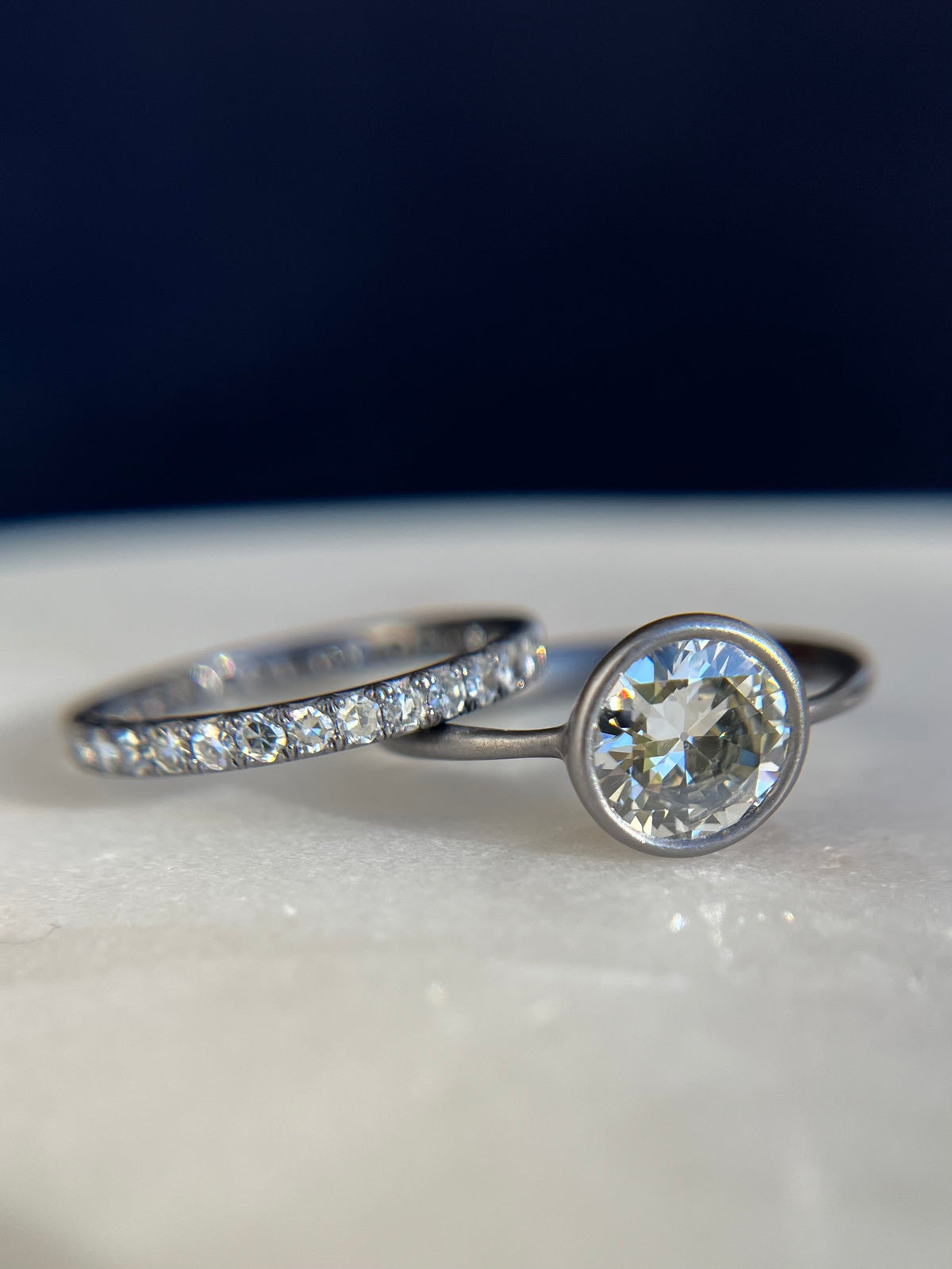 Andrea Capello Tantalum Diamond Ring
