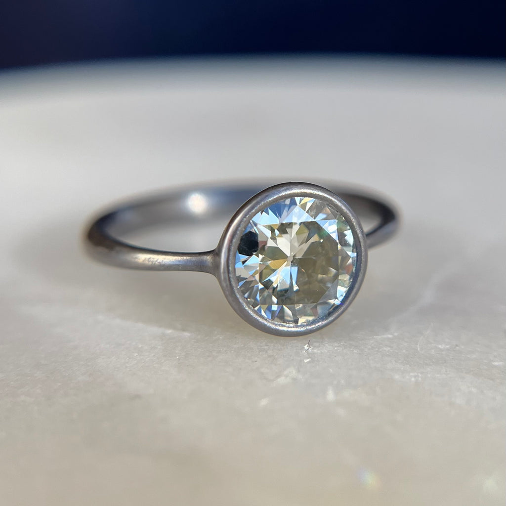 Andrea Capello Tantalum Diamond Ring