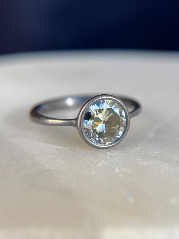 Andrea Capello Tantalum Diamond Ring