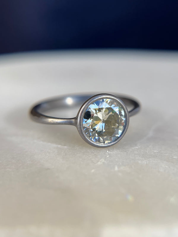 Andrea Capello Tantalum Diamond Ring