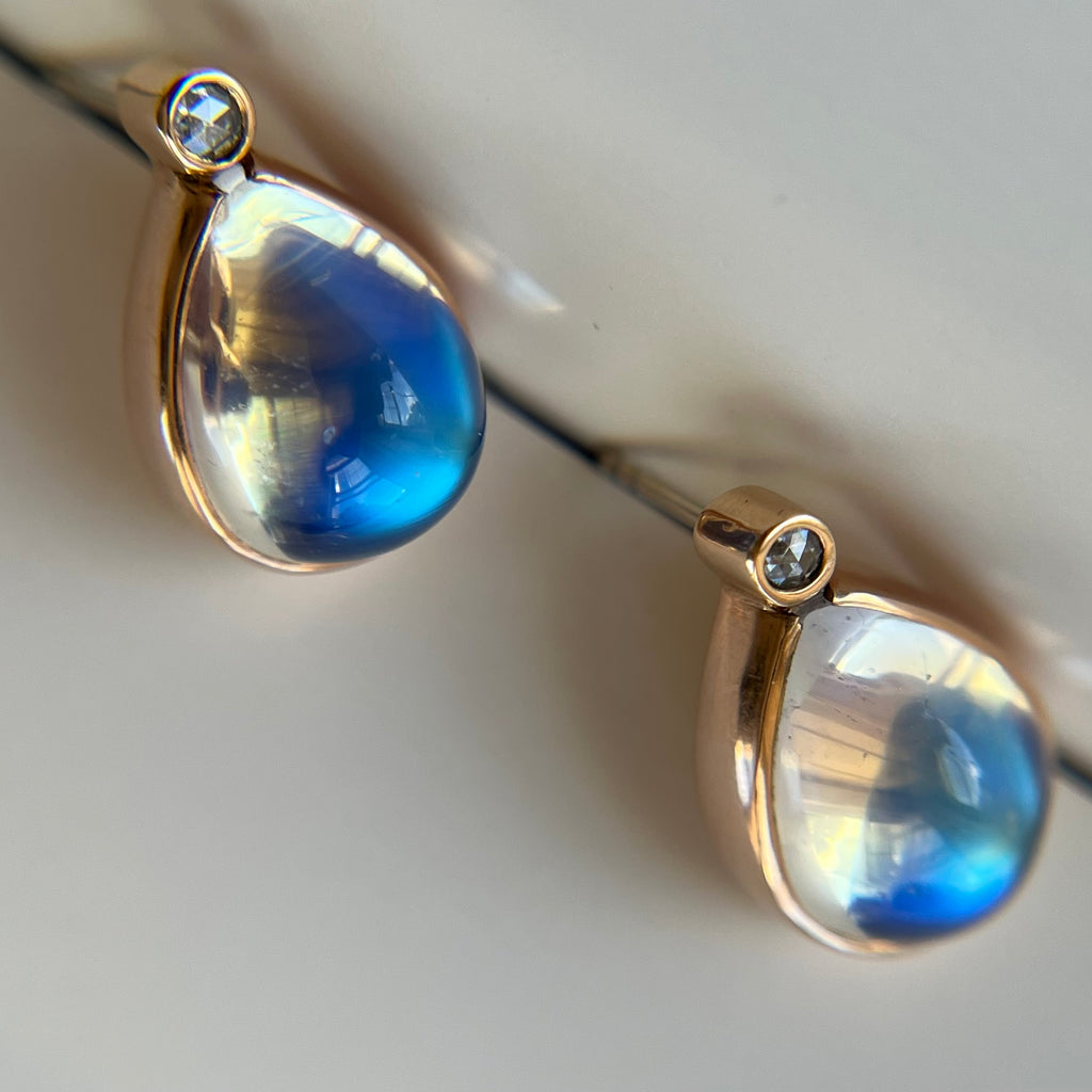 Thesis Moonstone Earrings