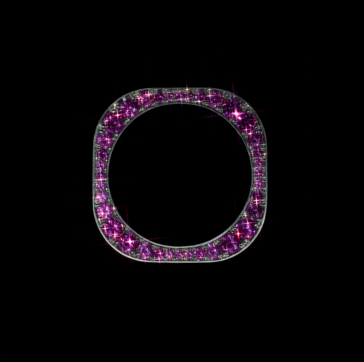 Jackson Krisky Half Band With Sapphires