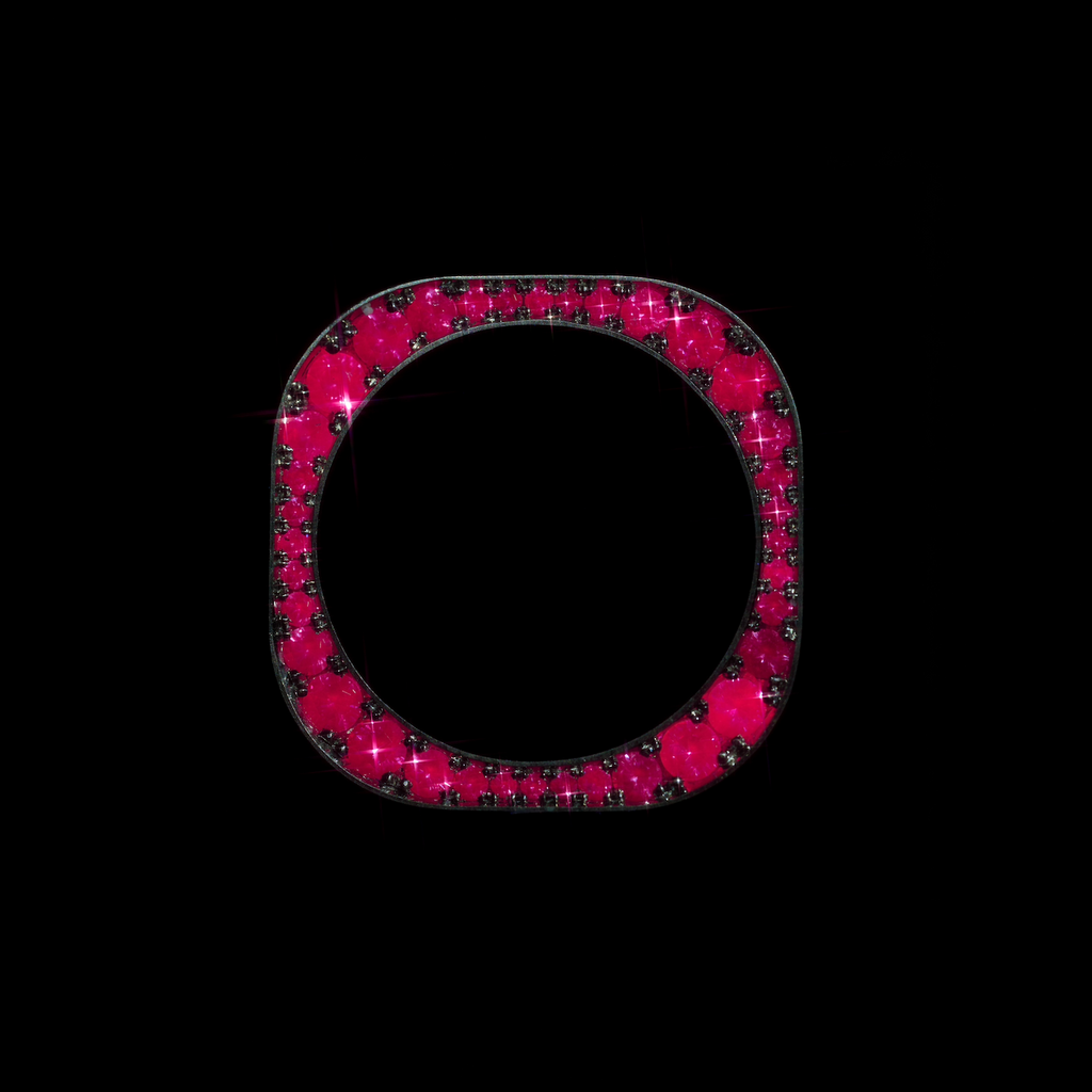 Jackson Krisky Half Band With Sapphires