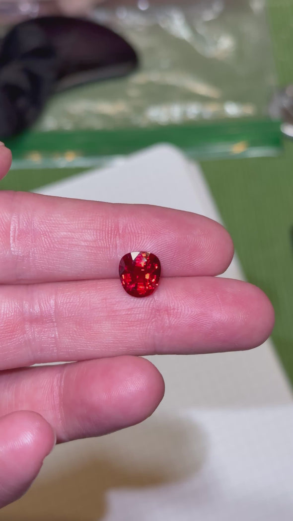 Burmese Red Spinel