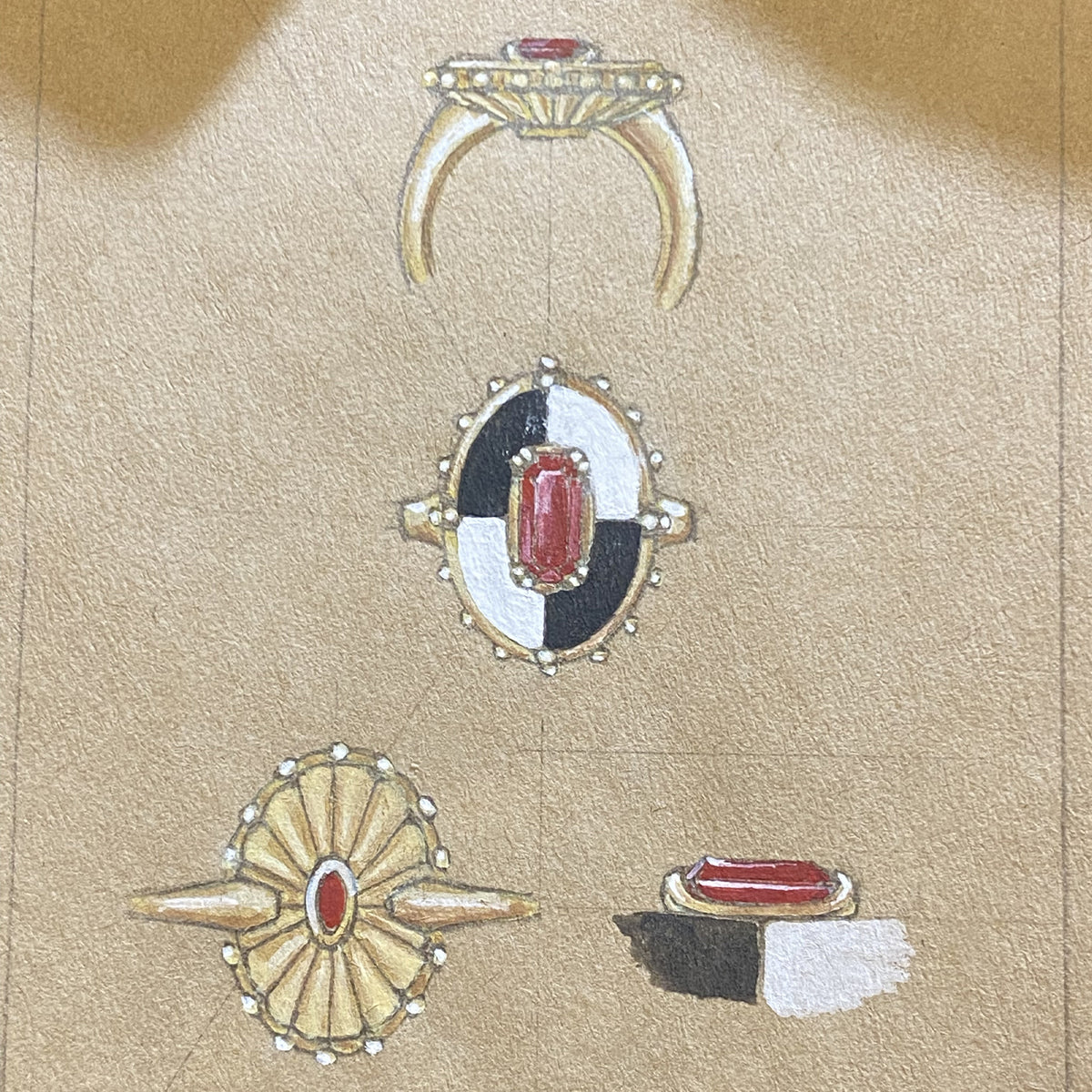 Andrea Capello x Thesis Pigeon's Blood Ruby Ring