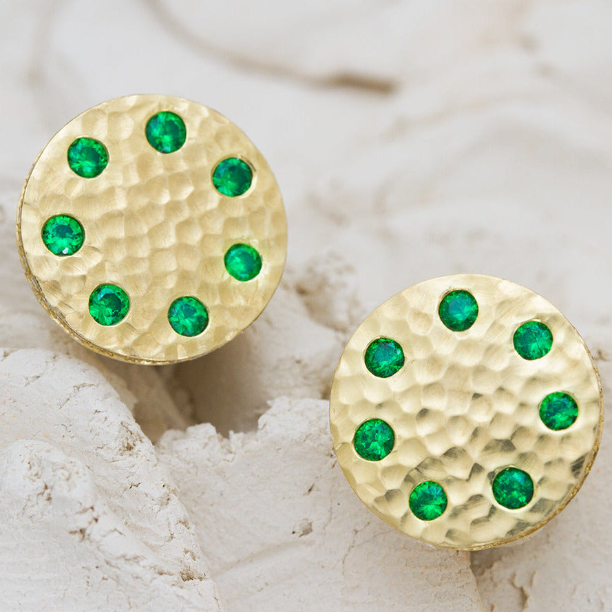 Thesis Sundial Stud Earrings