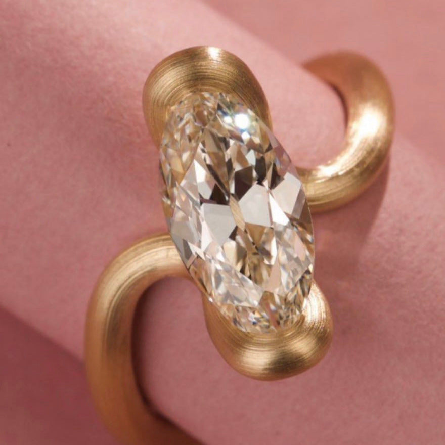 Leen Heyne x Thesis Moval Windmill Ring – Thesis Gems and Jewelry
