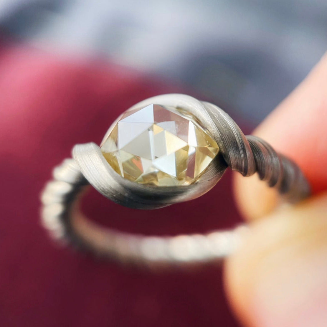 Leen Heyne x Thesis Rose Cut Diamond Ring