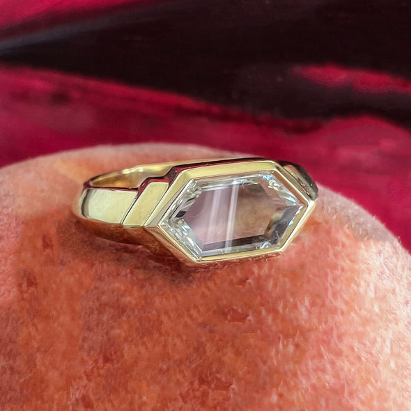 Thesis Portrait Cut Diamond Ring